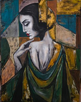 quadro dipinto moderno cubismo moderno