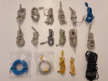 Cavi ethernet cat. 5e con connettore RJ45