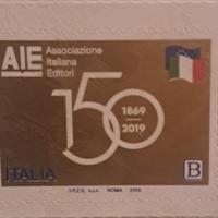 francobollo celebrativo 150 anni AIE