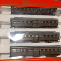 Rivarossi Carrozze Corbellini R3734 Made In Italy