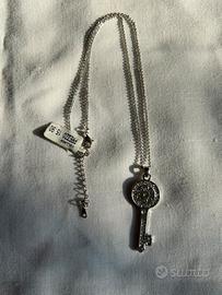 Collana chiave in acciaio