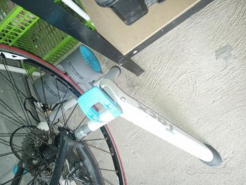 bici triban RC500+ Rulli Tacx Vortex