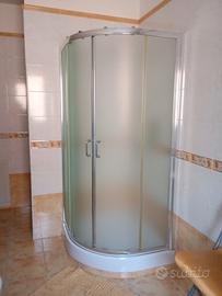 Box doccia ad angolo Cesana tecnoglass cristallo 