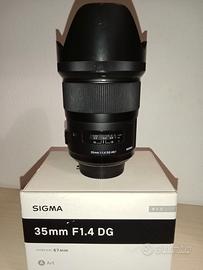 Sigma 35mm f1.4 Dg Art Nikon