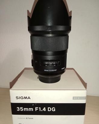 Sigma 35mm f1.4 Dg Art Nikon