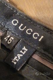 pantaloni uomo gucci 