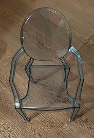 Sedia LouLou Gosth Kartel di Philippe Starck