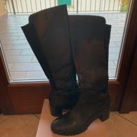 Stivali alti zapata gambale elasticizzato Cinti