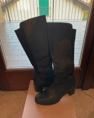 Stivali alti zapata gambale elasticizzato Cinti