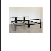 Letto Vanessa in Metallo Nero – Tobia Scarpa