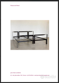 Letto Vanessa in Metallo Nero – Tobia Scarpa