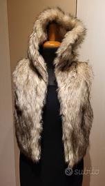 smanicato pelliccia tally weijl taglia s