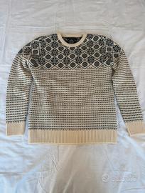 Maglione stile norvegese Nuvolari - Taglia M