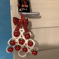 Decorazioni natalizie set orecchini