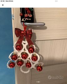 Decorazioni natalizie set orecchini