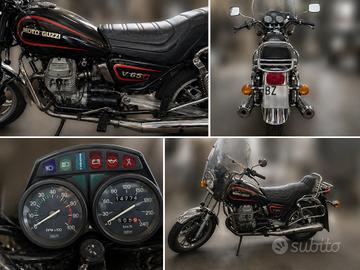 Moto Guzzi V65C 1986 – conservata originale, 14.7x