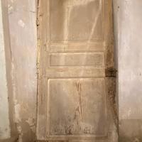 Porta in legno di pioppo