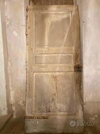 Porta in legno di pioppo