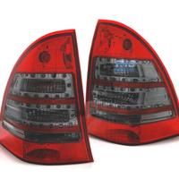 FANALI MERCEDES CLASSE C W203 00-07 LED ROSSO BIAN