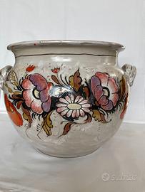 VASO CACHEPOT FIRMATO ELIO SCHIAVON-VINTAGE