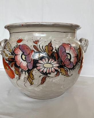 VASO CACHEPOT FIRMATO ELIO SCHIAVON-VINTAGE