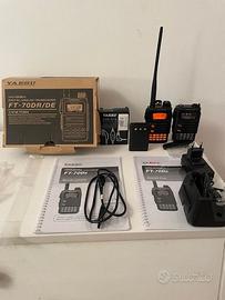 Yaesu FT 70DE Full Optional Perfetto.