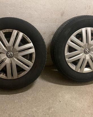 4 cerchi in ferro VW Polo R14