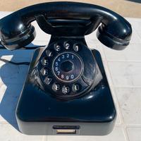 Telefono antico di bachelite da collezione