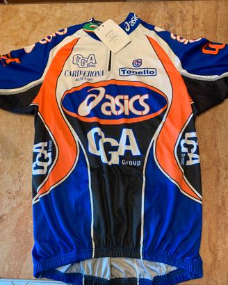 Maglietta ciclista XL Asics Nuova