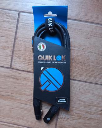 Cavo Audio QUIK LOK XLR 3m