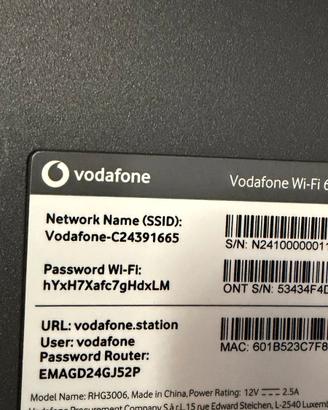 Modem vodafone wifi 6 station