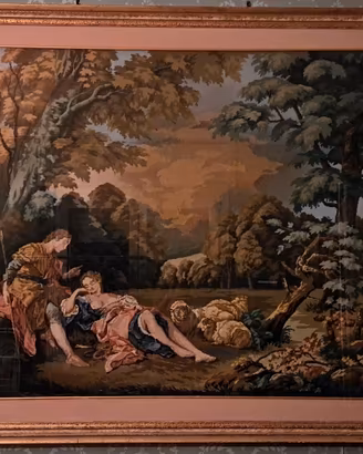 Quadro vintage a mezzo punto