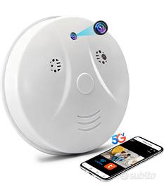 wifi rilevatore fumo con microtelecamera
