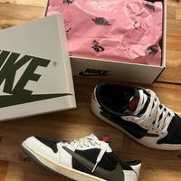 Travis ScottxJordan Air Jordan 1Low"Medium Olive46