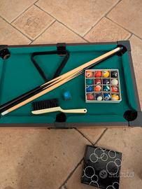 biliardo piccolo per bambini  gioco da tavolo 