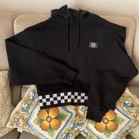 Felpa VANS in cotone nera