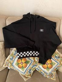 Felpa VANS in cotone nera