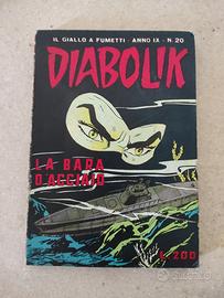 DIABOLIK n°20 anno lX - settembre 1970