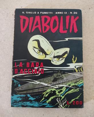 DIABOLIK n°20 anno lX - settembre 1970