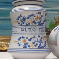 Vasetti ceramica Deruta per farmacia 