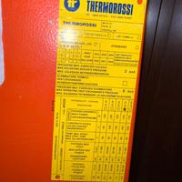 Stufa Caldaia a legna Termorossi termosifoni acqua