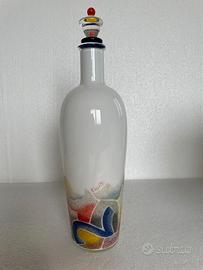 GHISETTI MURANO-CREAZIONI ANNI '80-BOTTIGLIA