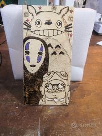 quadretto miazaki totoro 