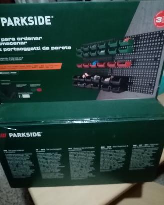 set portaoggetti da parete parkside 