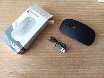 Mouse ricaricabile wifi e bluetooth come nuovo