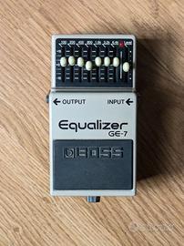 Boss GE-7 Equalizer EQ grafico