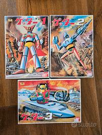Getter Robo 1, 2, 3 - Bandai 1999 Vintage