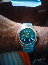 SWATCH CRONO IRONY CINTURINO ELASICO