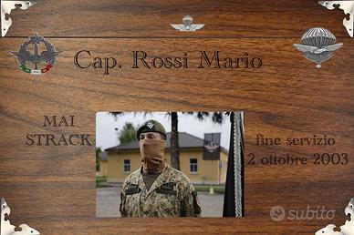 Crest personalizzabile 4°rgt alpini paracad