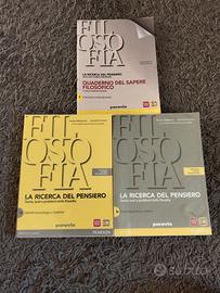 libri di filosofia "la ricerc4 del pensiero"